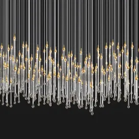 Glockiny tear drop chandelier